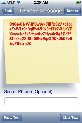 Secret Message