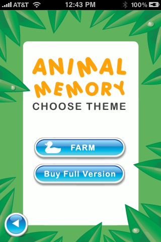 Educational Animal Memory Game - Lite screenshot 4