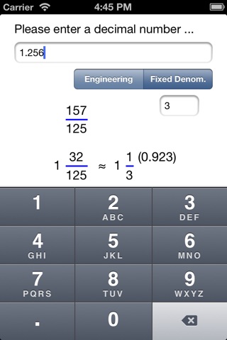 Fraction Finder screenshot 2