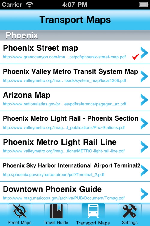Phoenix Street Map Offline