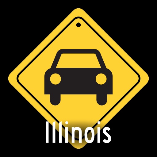 Car & Motorcycle DMV Test Prep - Illinois Driver Ed icon