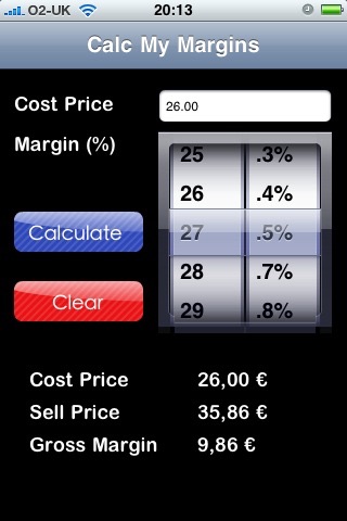 Calc My Margins screenshot 4