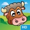 "Moo and more" is a funny learning game for young children