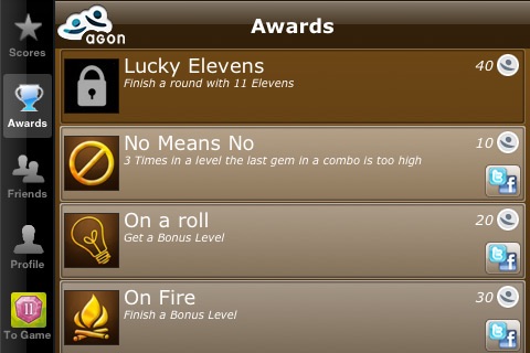Elevens Gems (With iAd) screenshot 3