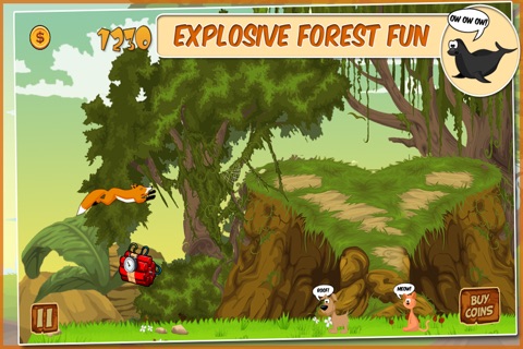 A What Does The Fox Jump Endless Runner Animal Racing Game by Awesome Wicked Games screenshot 2
