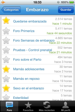 Foro embarazo screenshot 3