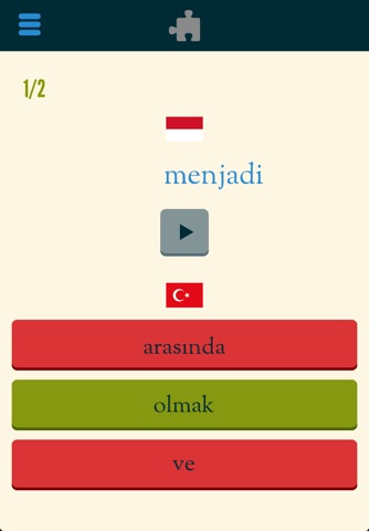 Easy Learning Indonesian - Translate & Learn - 60+ Languages, Quiz, frequent words lists, vocabulary screenshot 4