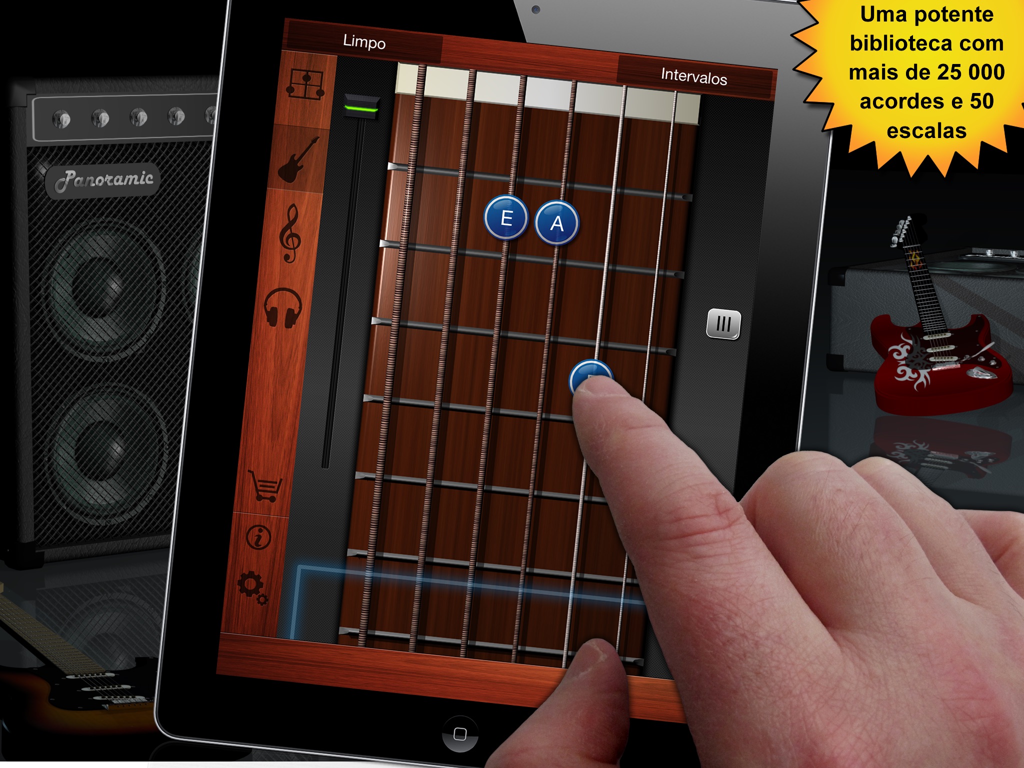 Guitar Suite HD Free - Metronome, Tuner, and Chords Library for Guitar, Bass, Ukulele screenshot 3