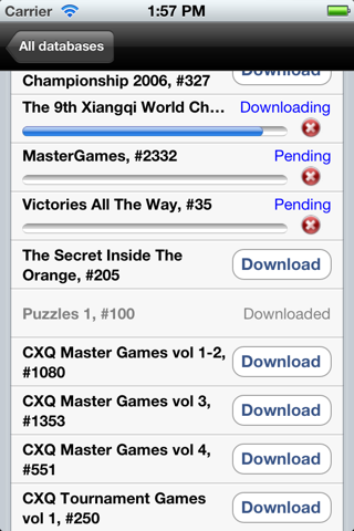 XB - Xiangqi (chess) Database Browser screenshot 4