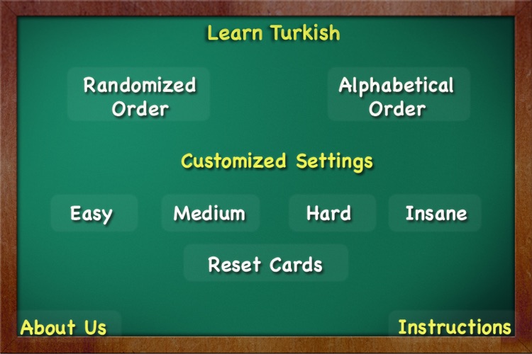 Learn Turkish - Flash Cards