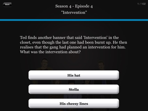 Игра How I Met Your Mother Fan App