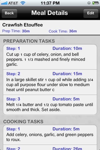 Meal Planner. screenshot 2