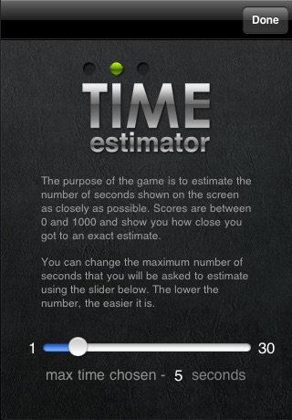 TimeEstimator screenshot 3