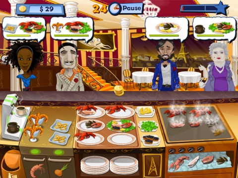 Happy Chef 2 HD iPad app afbeelding 2