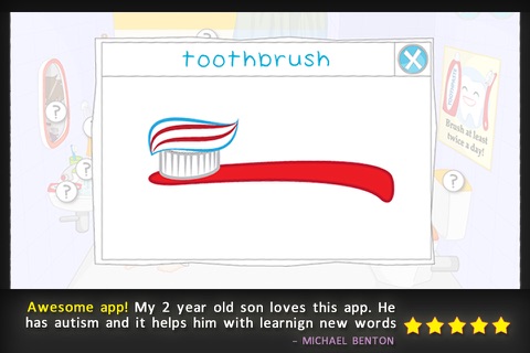 Bud’s First English Words - Vocabulary Builder, Reading Game, Picture Dictionary & Learning activities for Preschool Toddlers screenshot 3