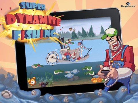 Скриншот из Super Dynamite Fishing