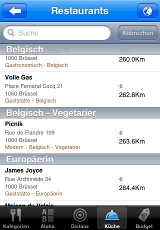 Brussels Multimedia Travel Guide in German screenshot 3