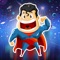 A super-hero in space – action jumping game from another galaxy with heroes