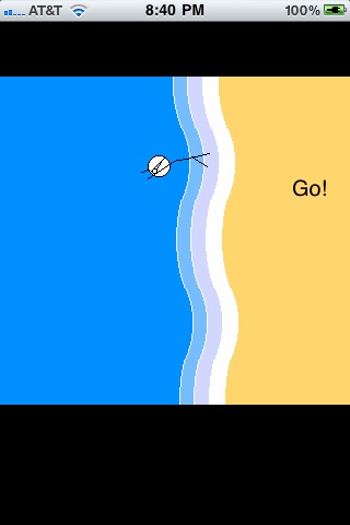 Stickman Swimming Pro screenshot 2