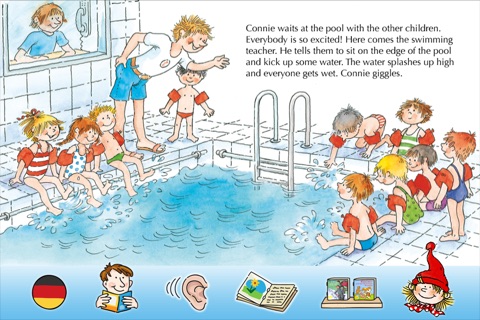 Pixi Book "Connie Learns How to Swim" for iPhone screenshot 2