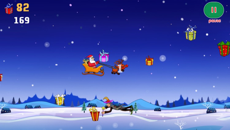 Flying Santa Claus – Saving Christmas tree gifts for children’s and family screenshot-4