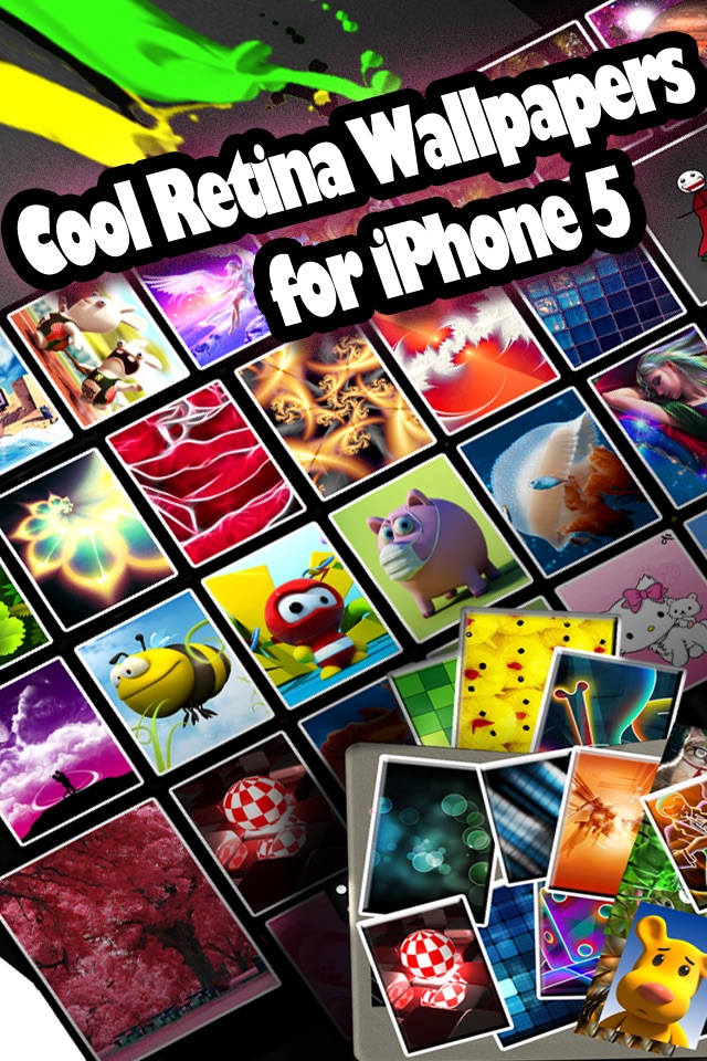 Cool Retina Wallpapers for iPhone 5 screenshot 2