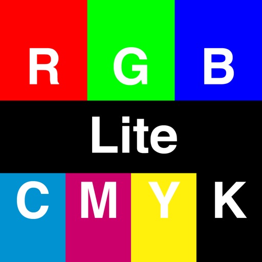 RGB-CMYK Lite iOS App