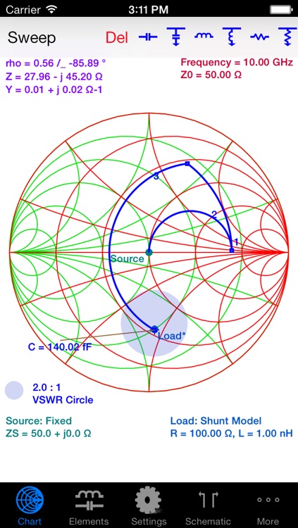 Smith Chart for iPhone and iPad