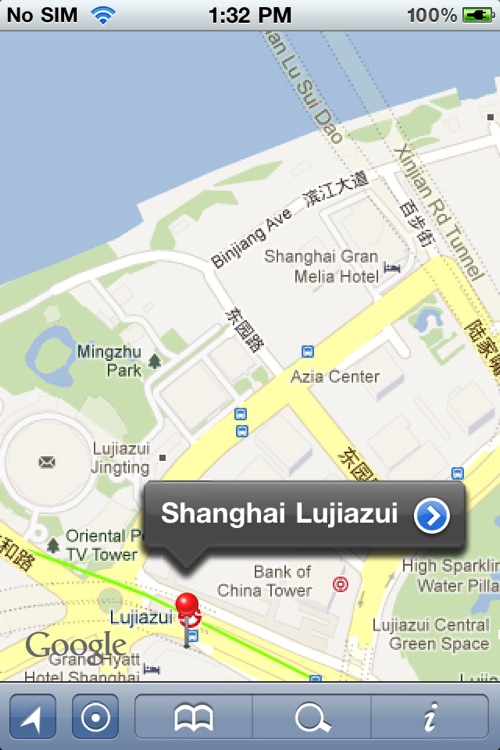 Shanghai Offline Street Map (English+Chinese)-上海离线街道地图
