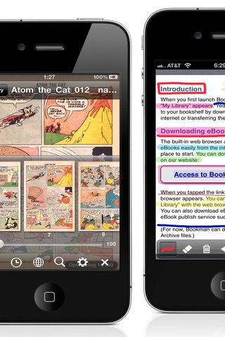 PDF/Comic Reader Bookman Pro for iPhone screenshot 2
