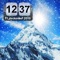 The Snow Mountain Animated Clock FREE is basically a clock with an ANIMATED snow that will fall for ever on your screen