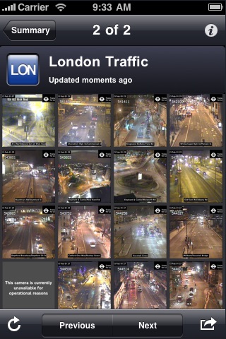 Traffic Cameras + Toll and Travel Information screenshot 2