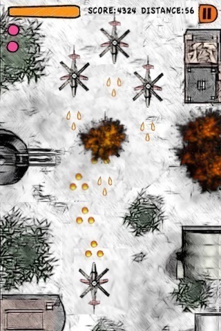 Doodle Air Assault ( Shooting and Racing Game ) screenshot 3