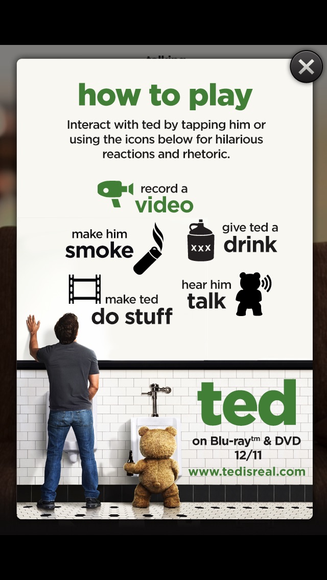 Talking Ted Uncensored screenshot1