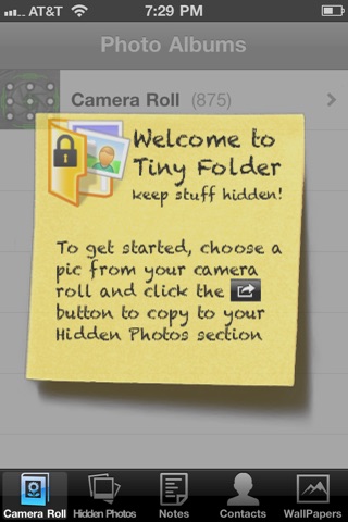 Tiny Folder screenshot 3