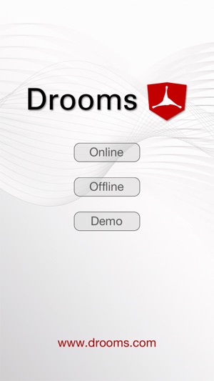 Drooms® for iPad and iPhone