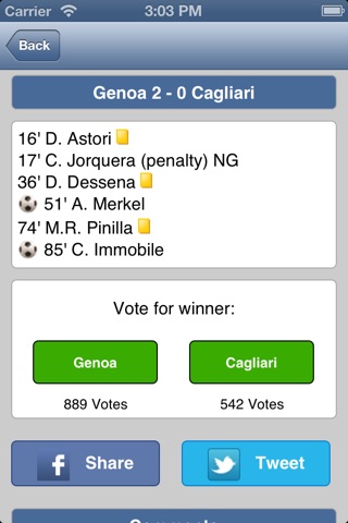 Genoa screenshot 3