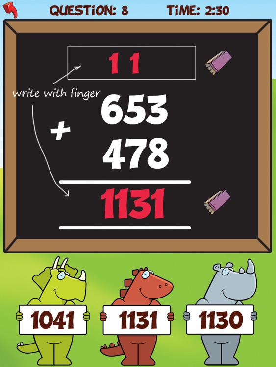 A Math Regrouping App: Addition and Subtraction HD screenshot-3