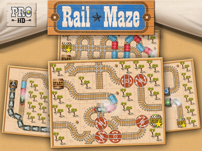 Rail Maze Pro HD(圖1)-速報App