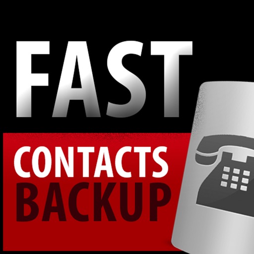Fast Contacts Backup To Dropbox, iCloud, email, PDF and excel