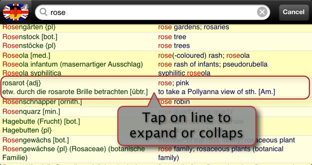 M's Dictionary - German English - Lite(圖3)-速報App