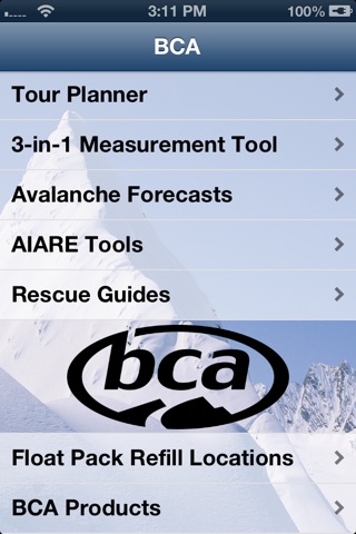 BCA Backcountry Assessor screenshot 4