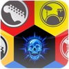 Rock Show and Skulls jewel match puzzle game - Free Edition