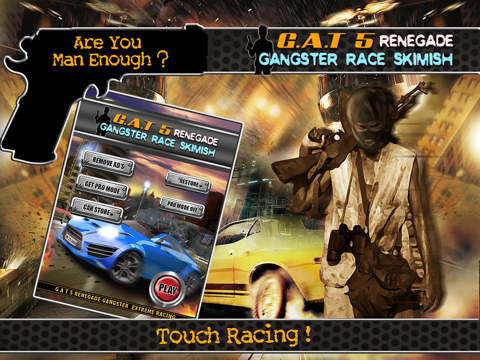 G.A.T 5 Big time Gangster Auto Race PRO : Grand Hard Racing and Shooting on the Highway Roadのおすすめ画像1
