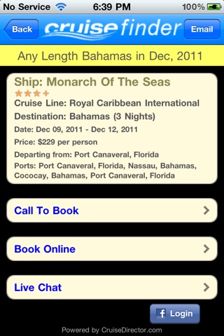 CruiseFinder screenshot 4