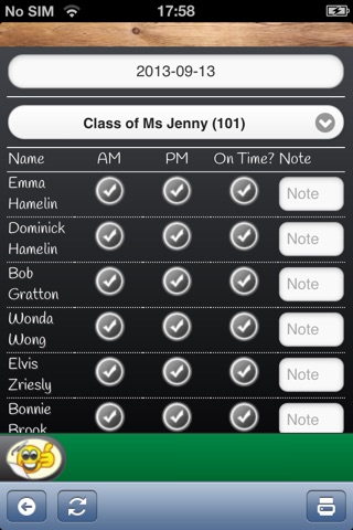 Teacher's Logbook screenshot 2