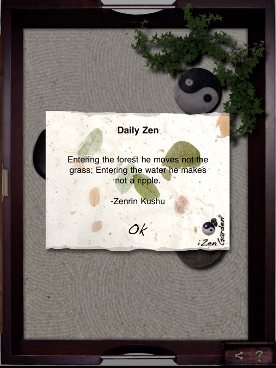 iZen Garden for iPad - Tabletop Zen Garden