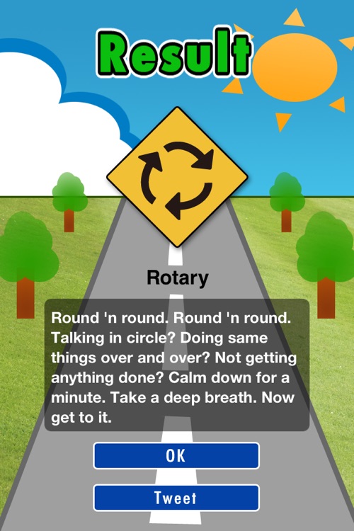 Road Sign Personality Test screenshot-3