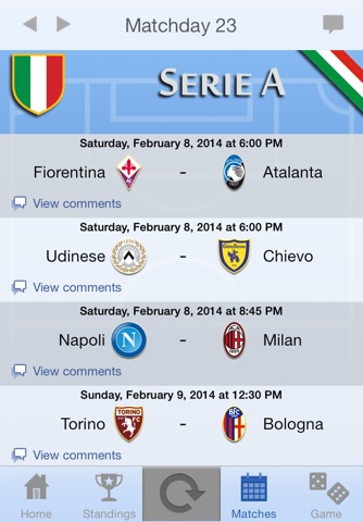 Serie A 2013-2014 screenshot 3