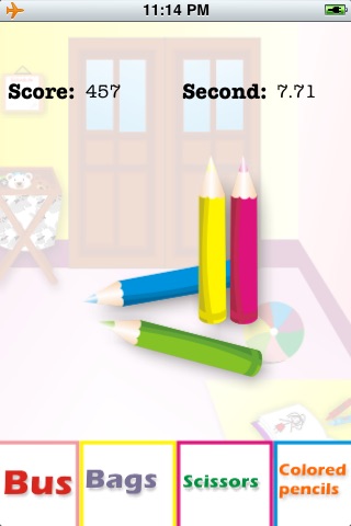 ABCville What Is That - Learn Names of Objects Found in School screenshot 3